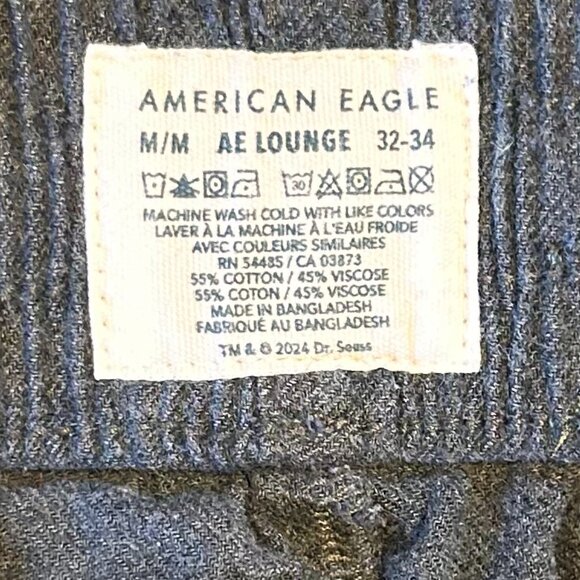 Men's American Eagle The Grinch Pajama Pants Size Medium 32-34 - Picture 2 of 2